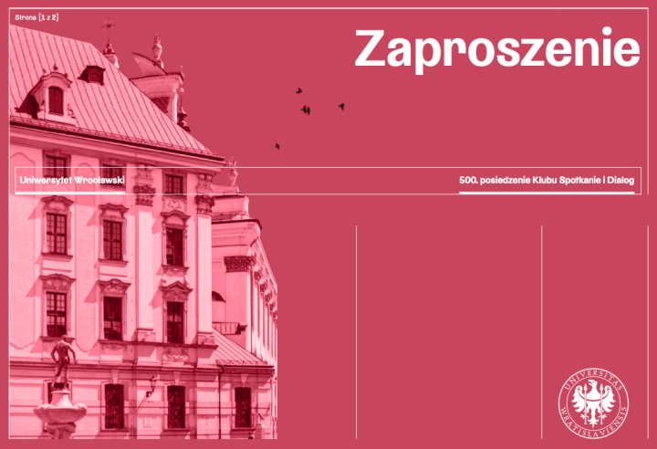 Zaproszenie Wrocław