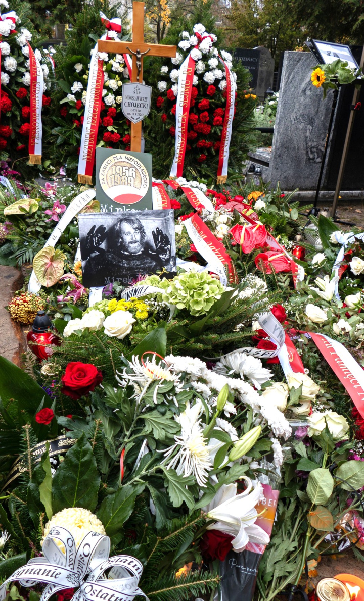 Pogrzeb Mirka Chojeckiego