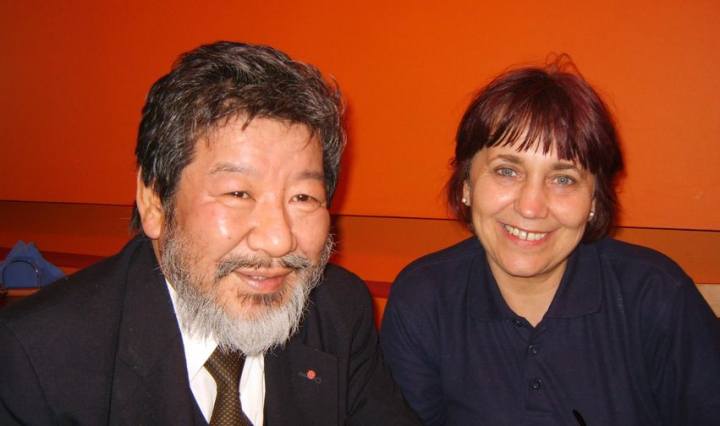 Na zdjęciu Yoshiho Umeda i Anna Kuhn fot. Archiwum SWS. 2008